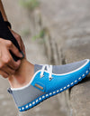 Zapatos informales de cuero para hombre, cómodas