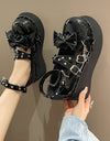 Zapatos de charol, Punk, gótico, Lolita, plataforma gruesa
