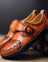 Zapatos de vestir de cuero para hombre, de negocios