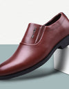 Zapatos de cuero para hombre, para trabajo en oficina