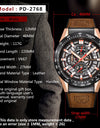 PAGANI reloj de cuarzo marca de lujo para hombres de cronógrafo impermeable