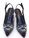 zapatos y bolso de fiesta para mujer, calzado transpirable, con diseño de flores