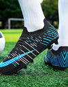 Zapatos de fútbol para adultos de tobillo alto,juego en hierba, 2023