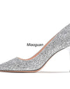Zapatos de boda de tacón alto para mujer, de lujo de diseñador