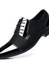 Zapatos de vestir de negocios para hombre, de boda, puntiagudos