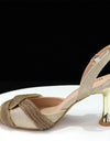 Zapatos y bolso para mujer, de boda de punta estrecha cinturón de diamantes