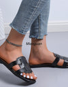 Zapatillas planas de suela suave de diseñador para mujer