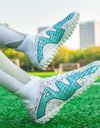 2023 Zapatos de fútbol de tobillo alto, para entrenamiento en hierba