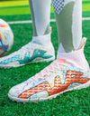 2023 Zapatos de fútbol de tobillo alto, para entrenamiento en hierba