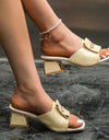 zapatos de tacón con diamantes de imitación para Mujer